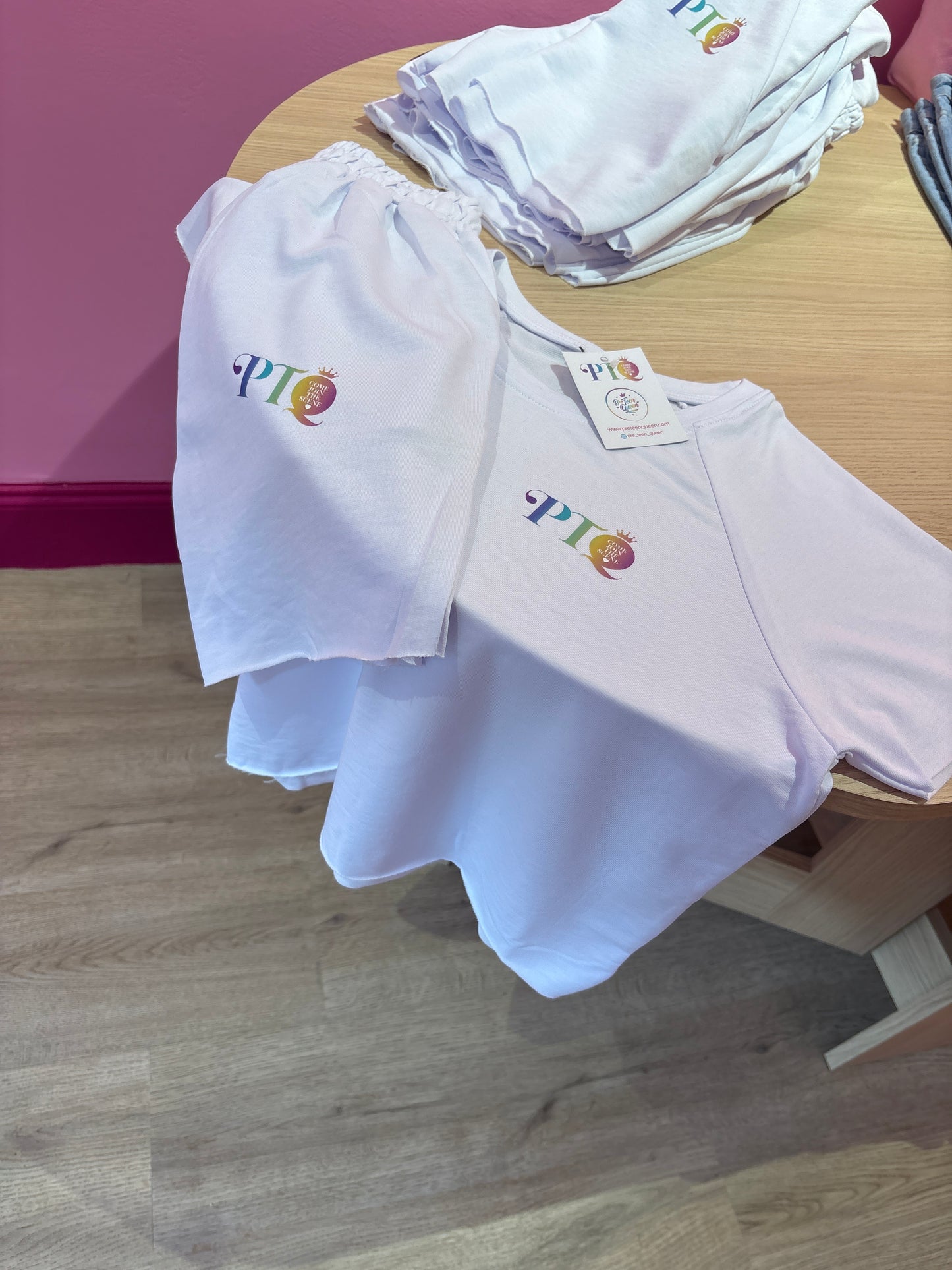 White PTQ Co-ord