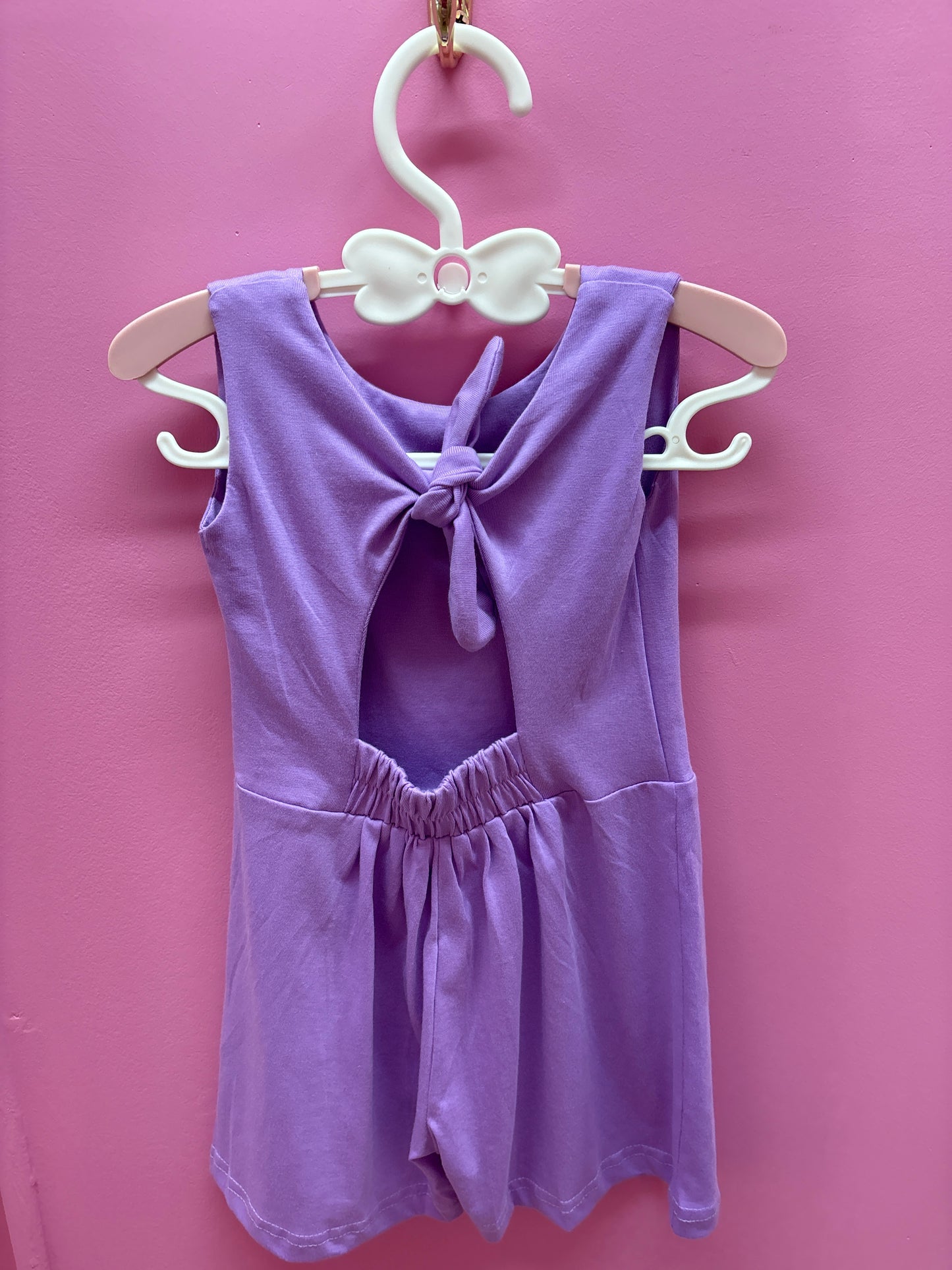 Pre Teen Queen Playsuit Lilac