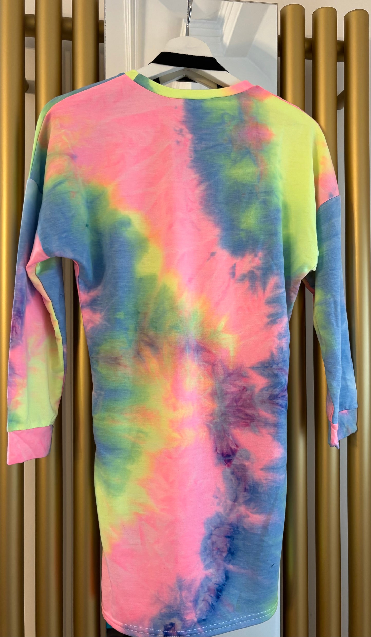 Pre Teen Queen Tie Dye Sweat Dress
