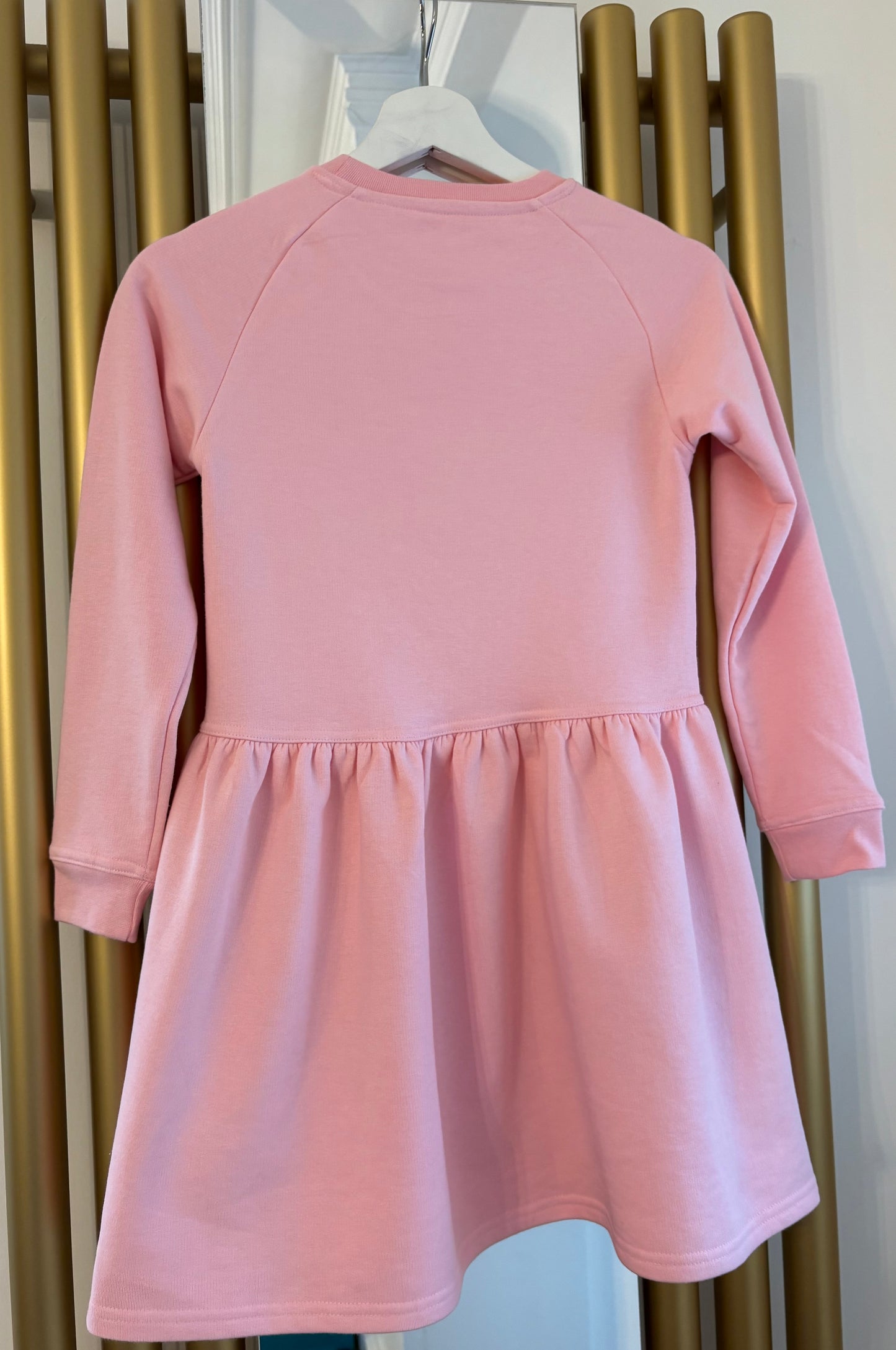 Pre Teen Queen Pink Sweat Dress