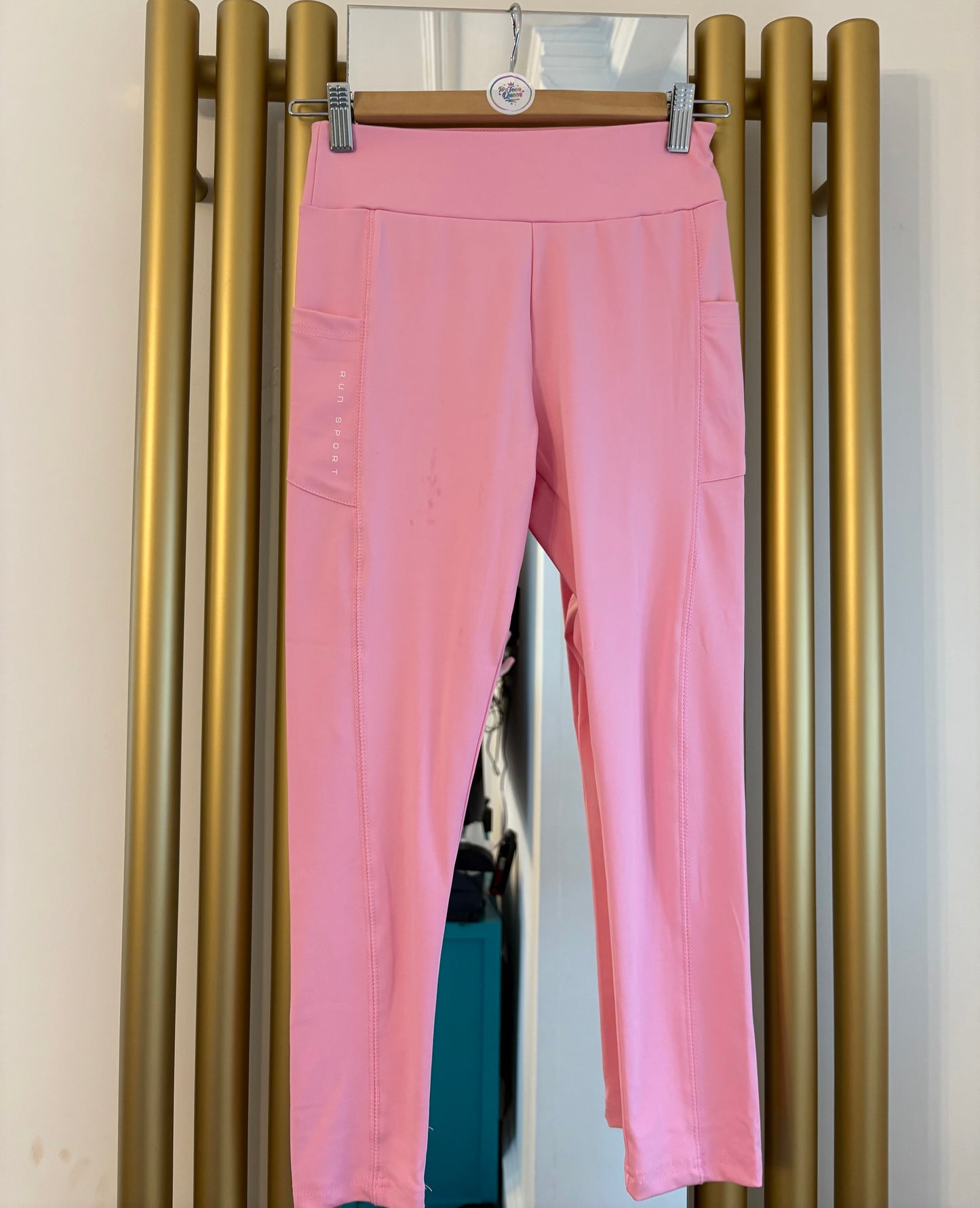 Pink Activewear Two Piece Set