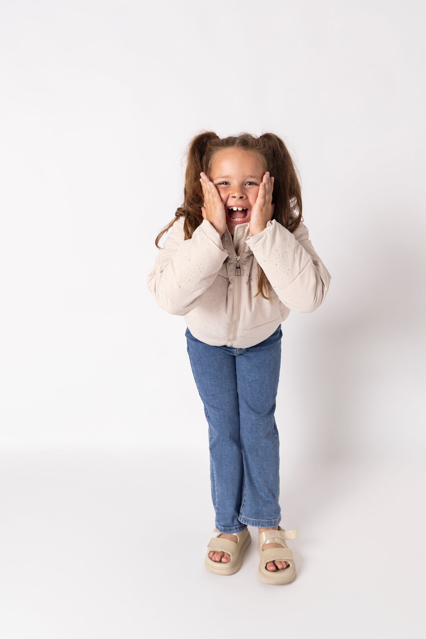 The Jewel Cropped Puffer Jacket