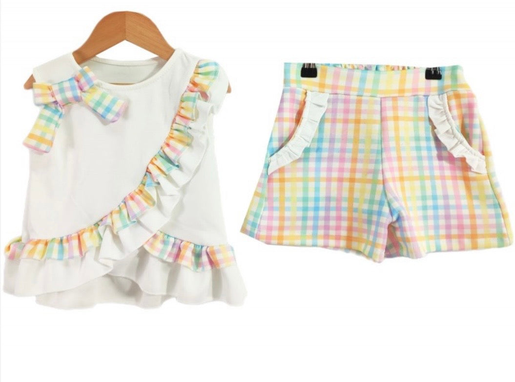 Bow Check Co-ord