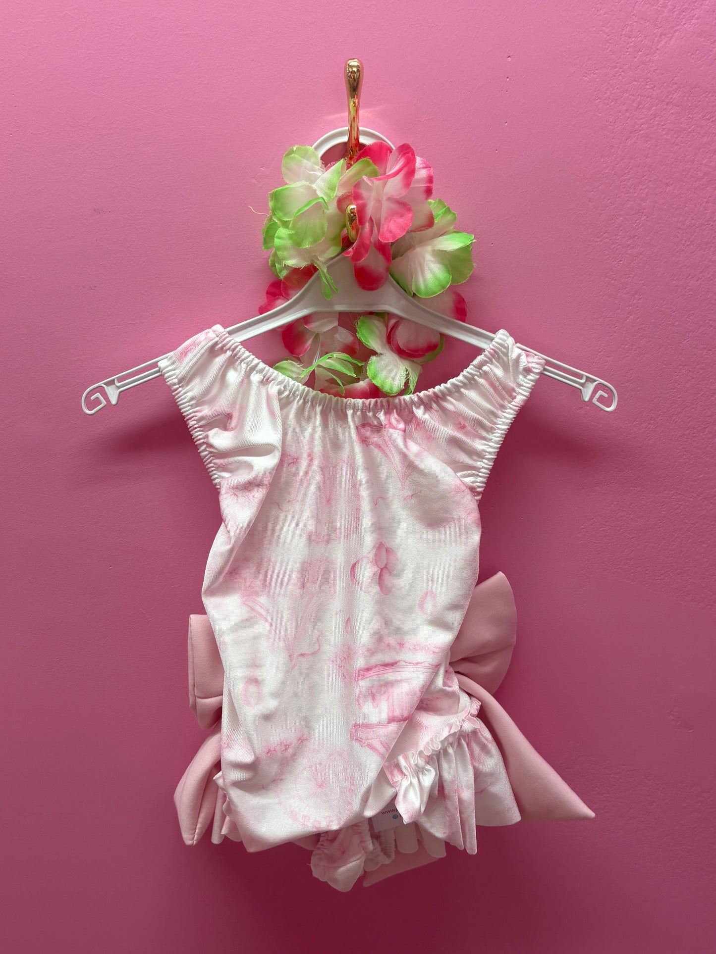 Pink Bow Swimsuit