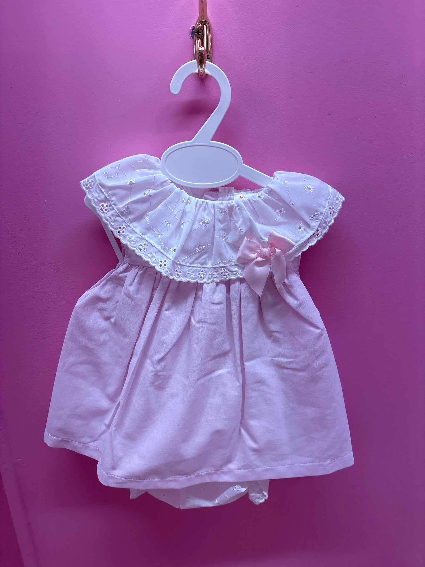 Pink & White Minna Dress