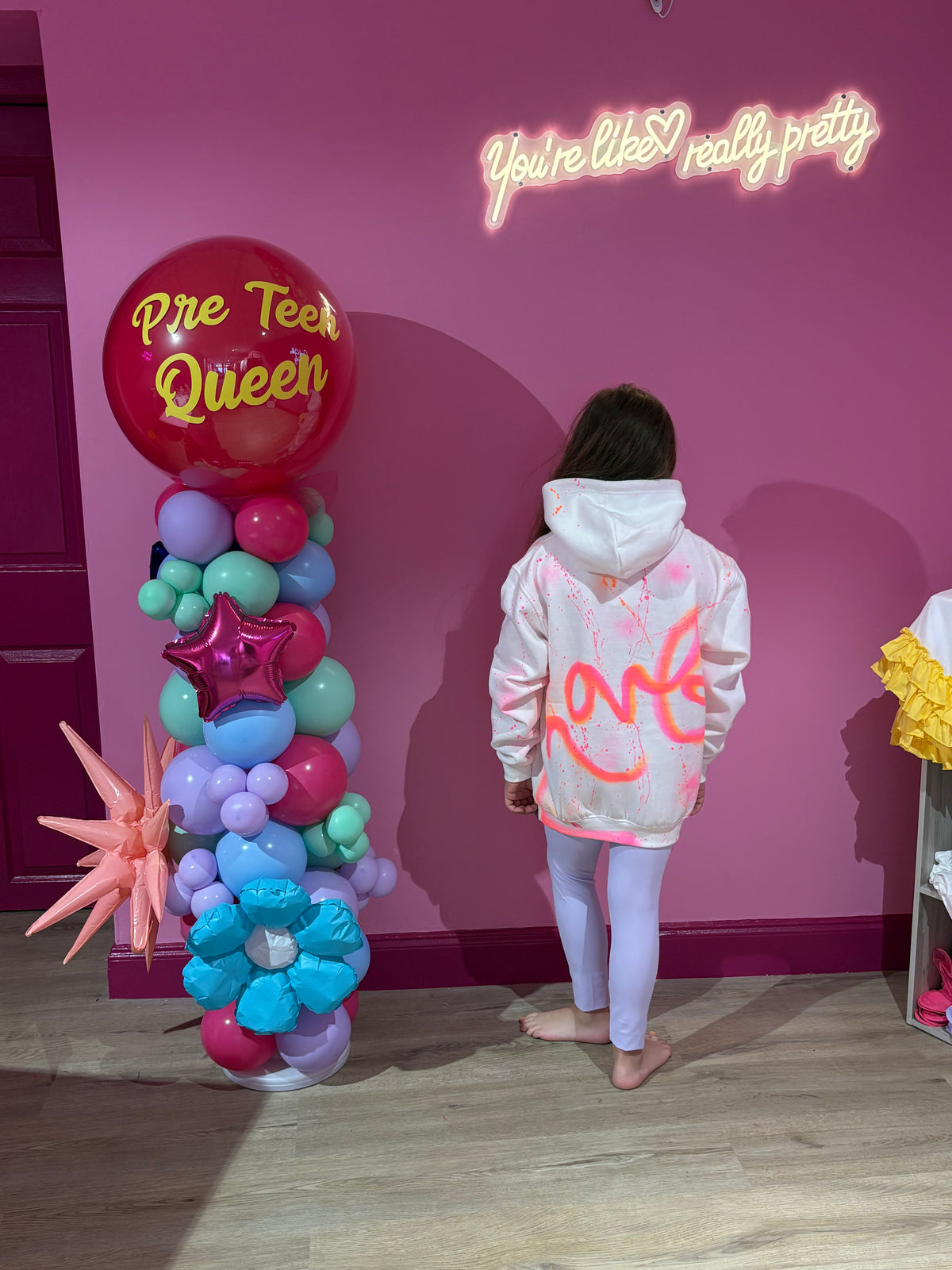 Valentinas Spray Hoodie