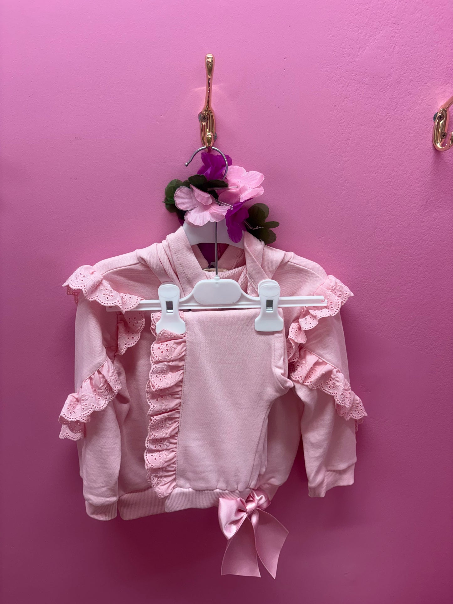 Pink Teddy Jogger