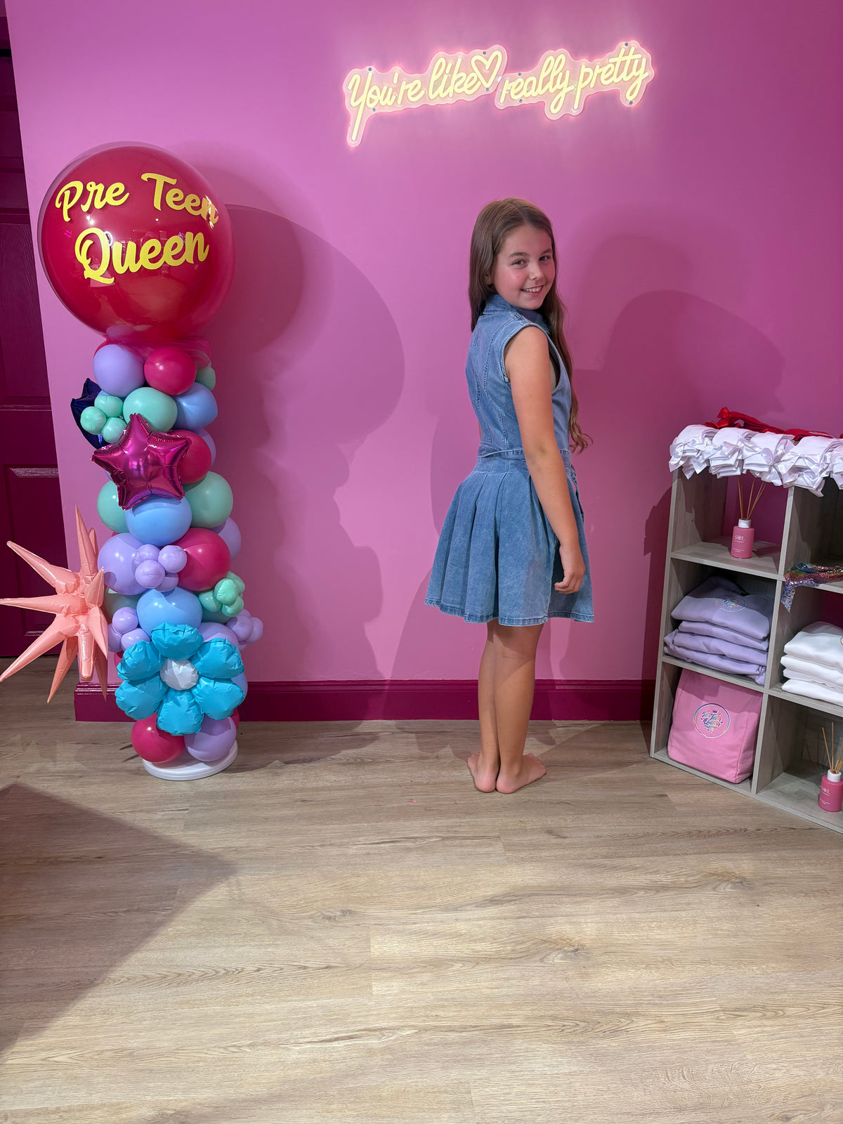 Blue Denim Dress