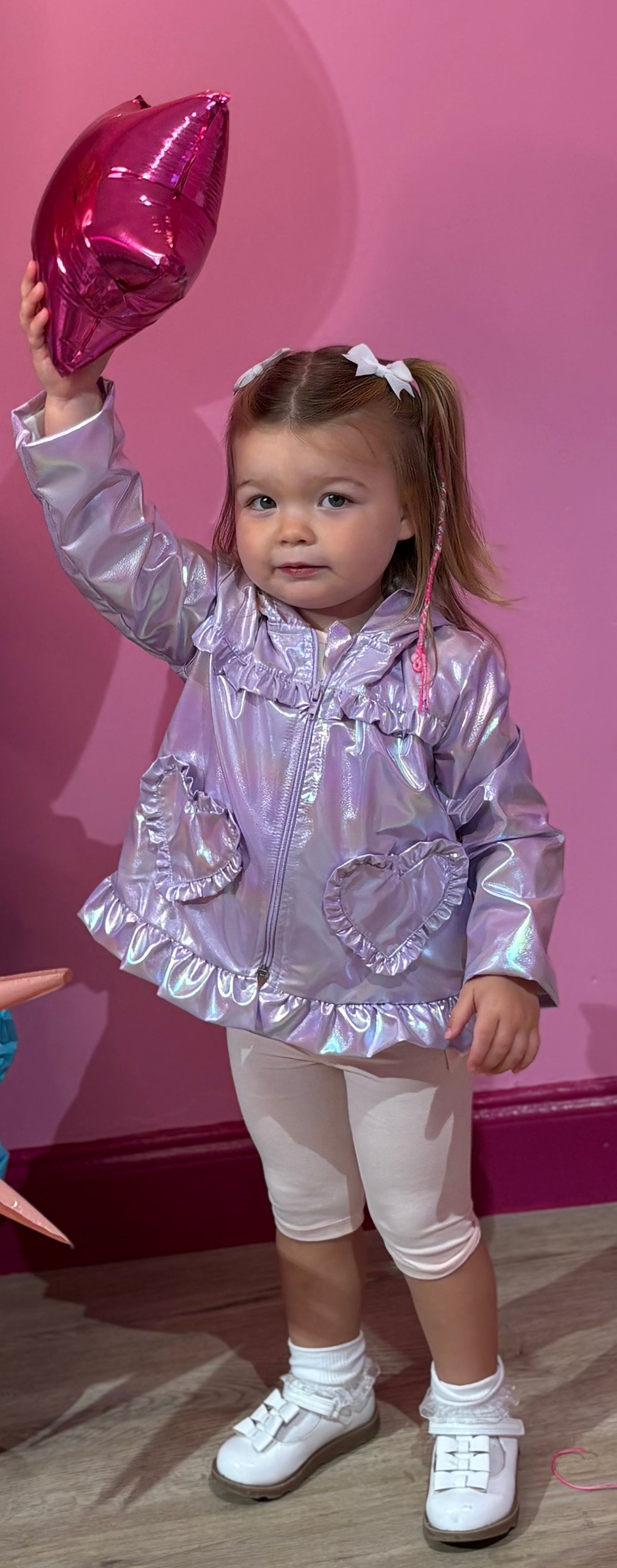 Lovely in Lilac Raincoat