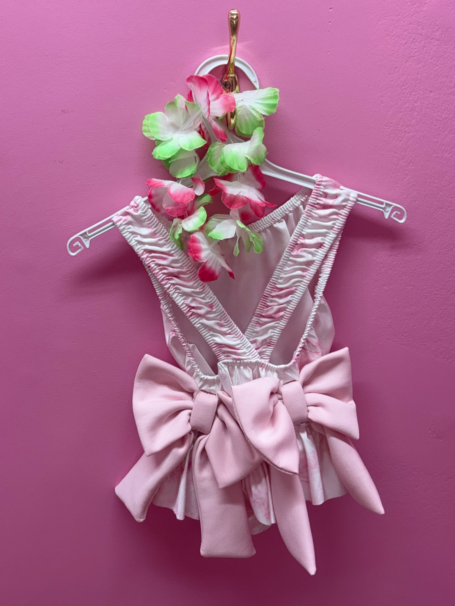 Pink Bow Swimsuit