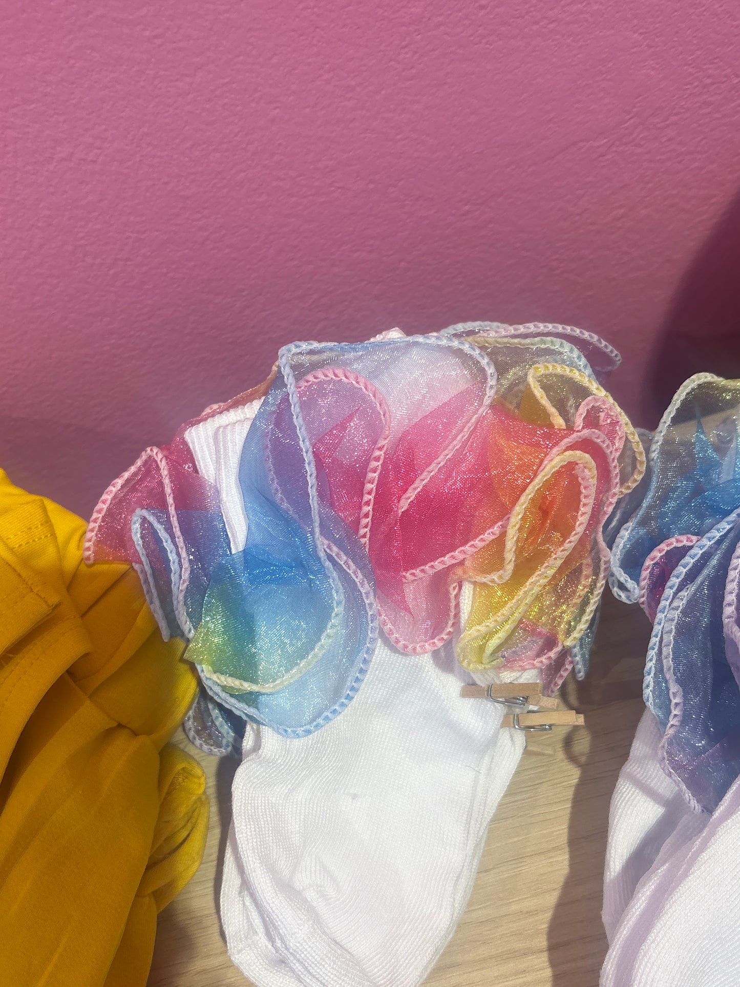 Sunshine Frill Socks