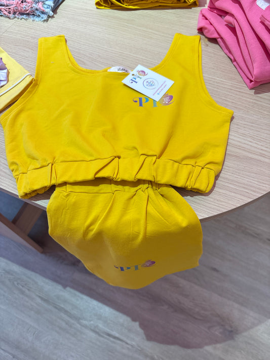 Yellow PTQ Co-ord