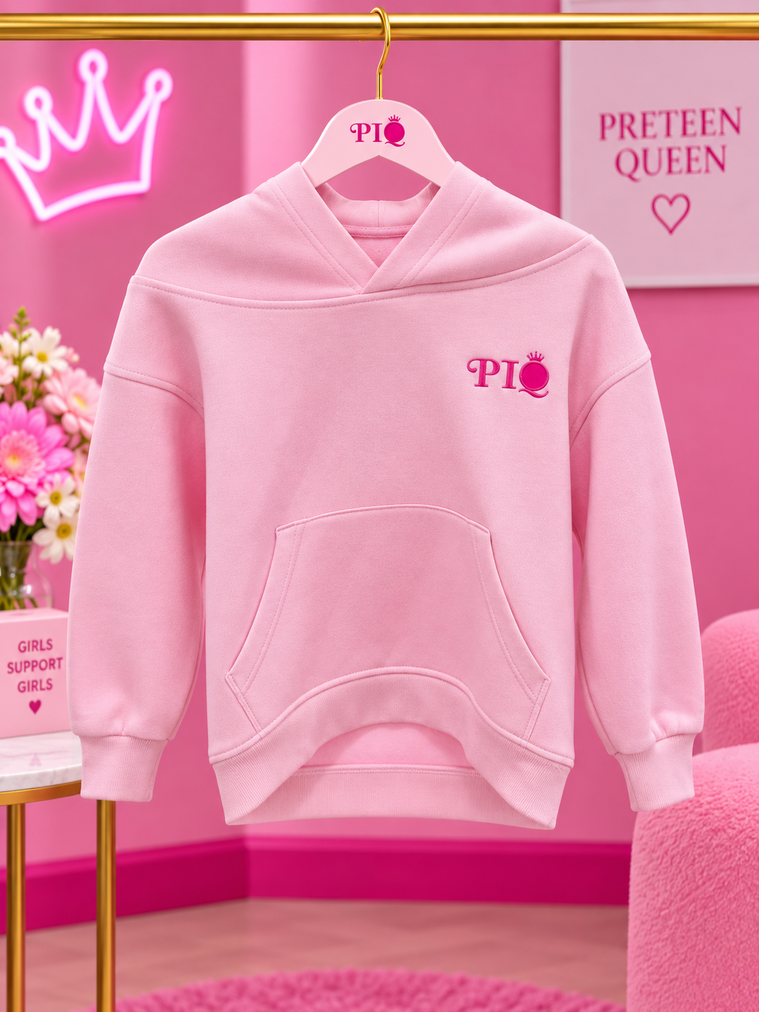PTQ Pink Hoodie
