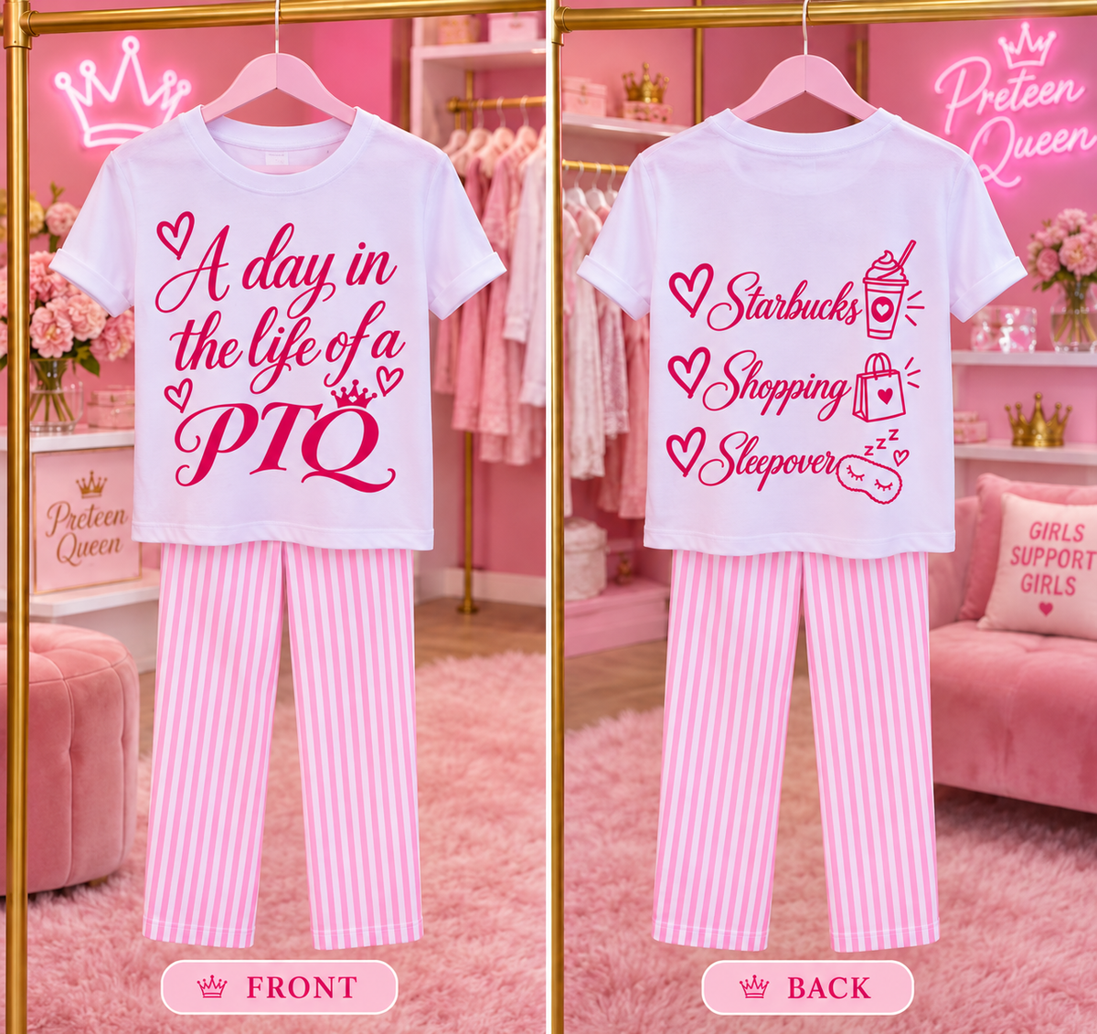 PTQ ‘Day in the life’ Pyjamas
