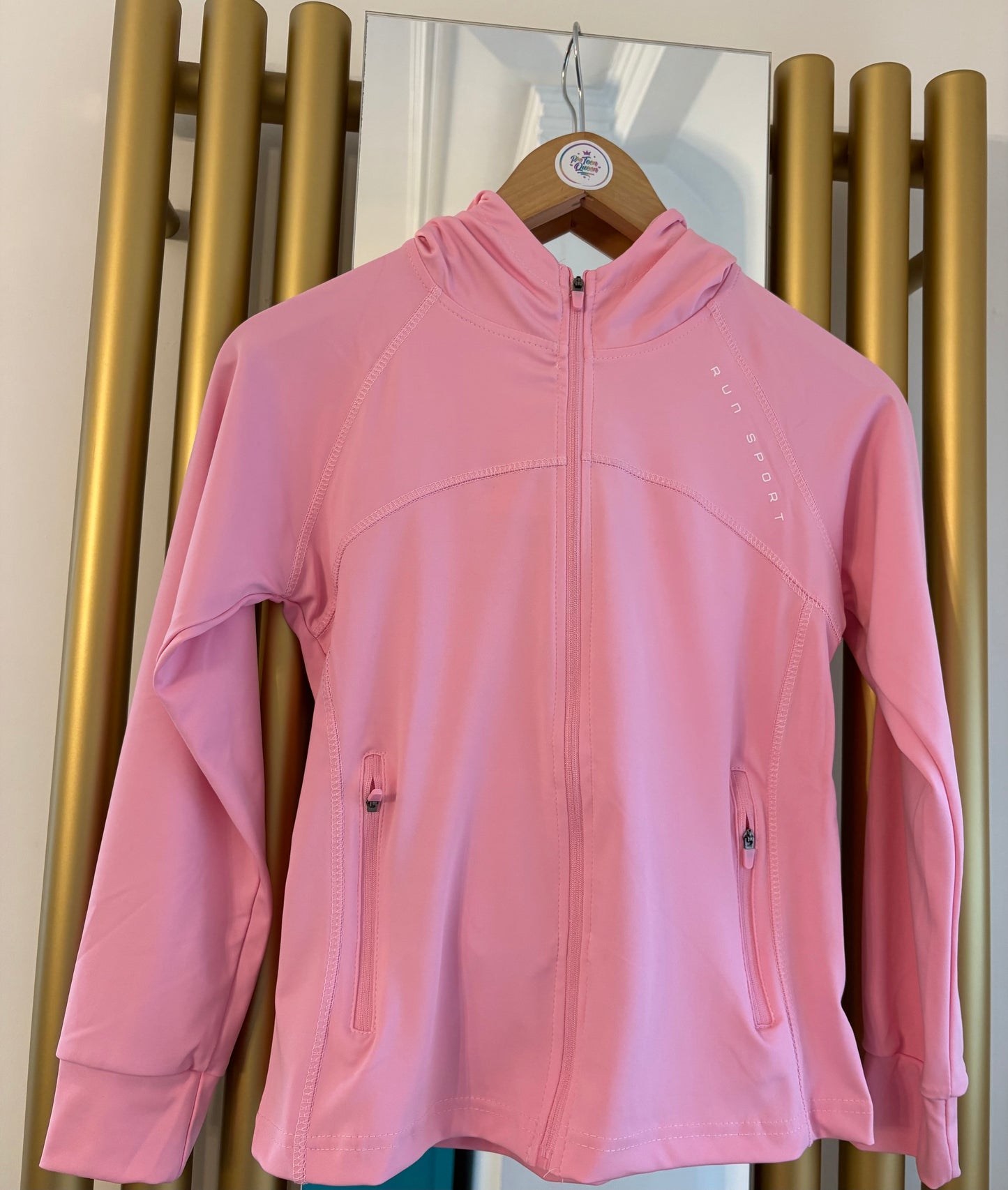 Pink Activewear Two Piece Set