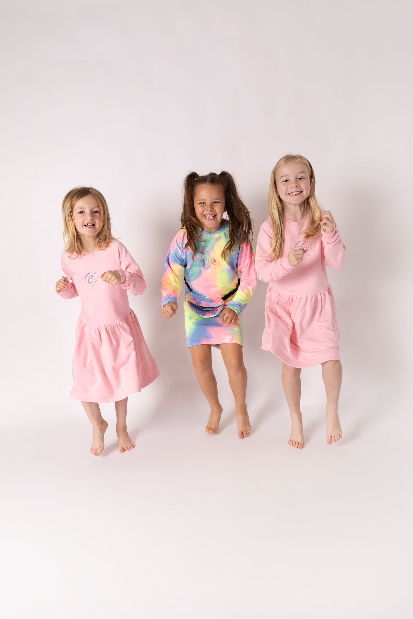 Pre Teen Queen Pink Sweat Dress