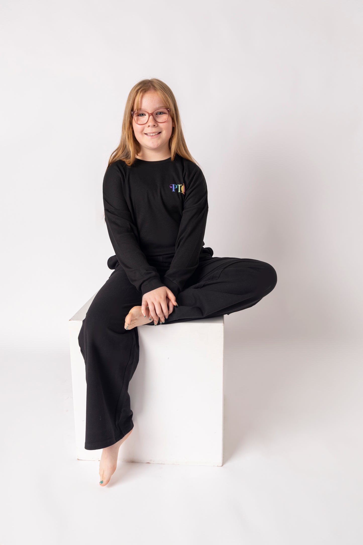 Pre Teen Queen Black Lounge Set