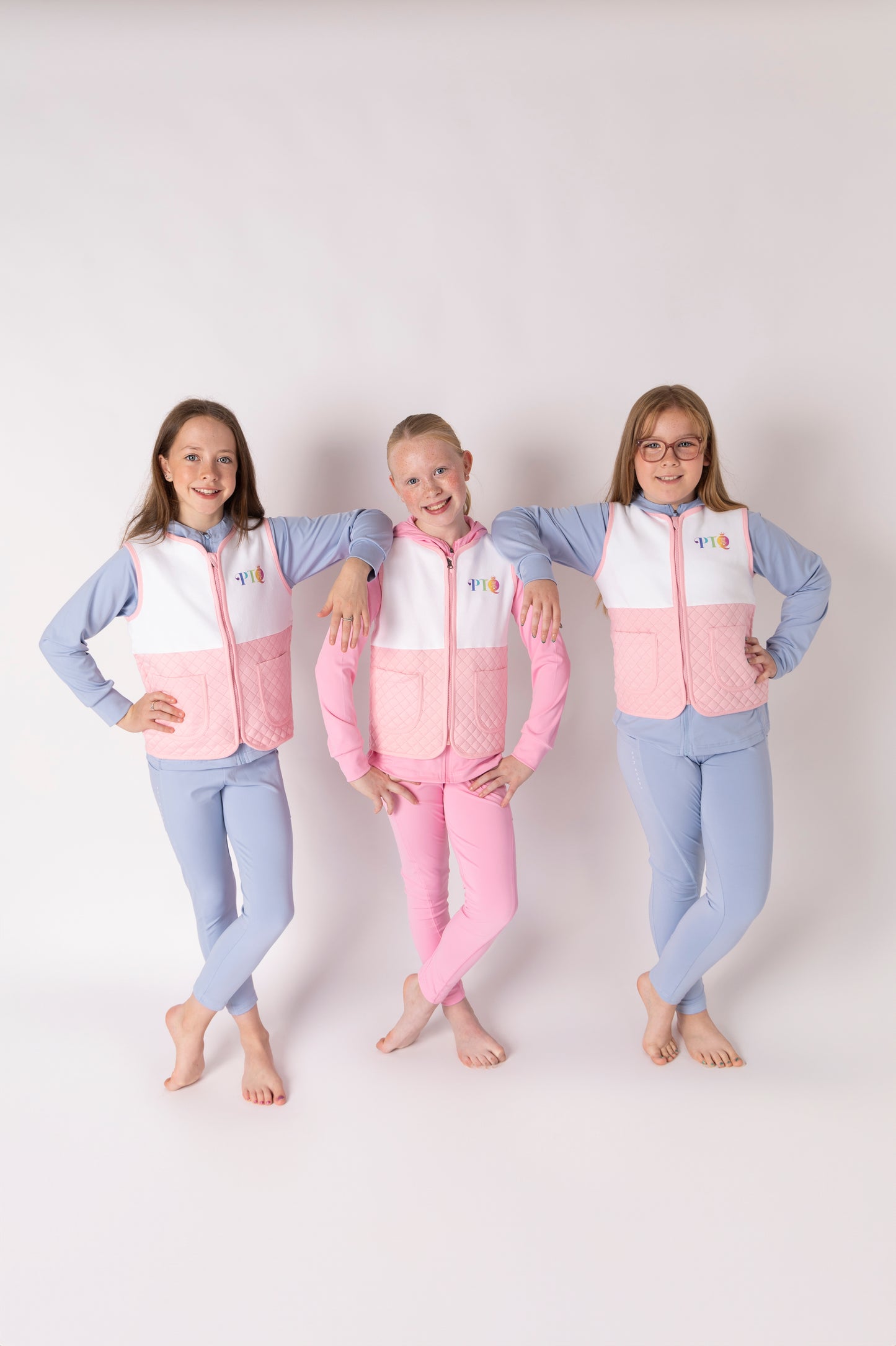 Pale Blue Activewear Two Piece Set