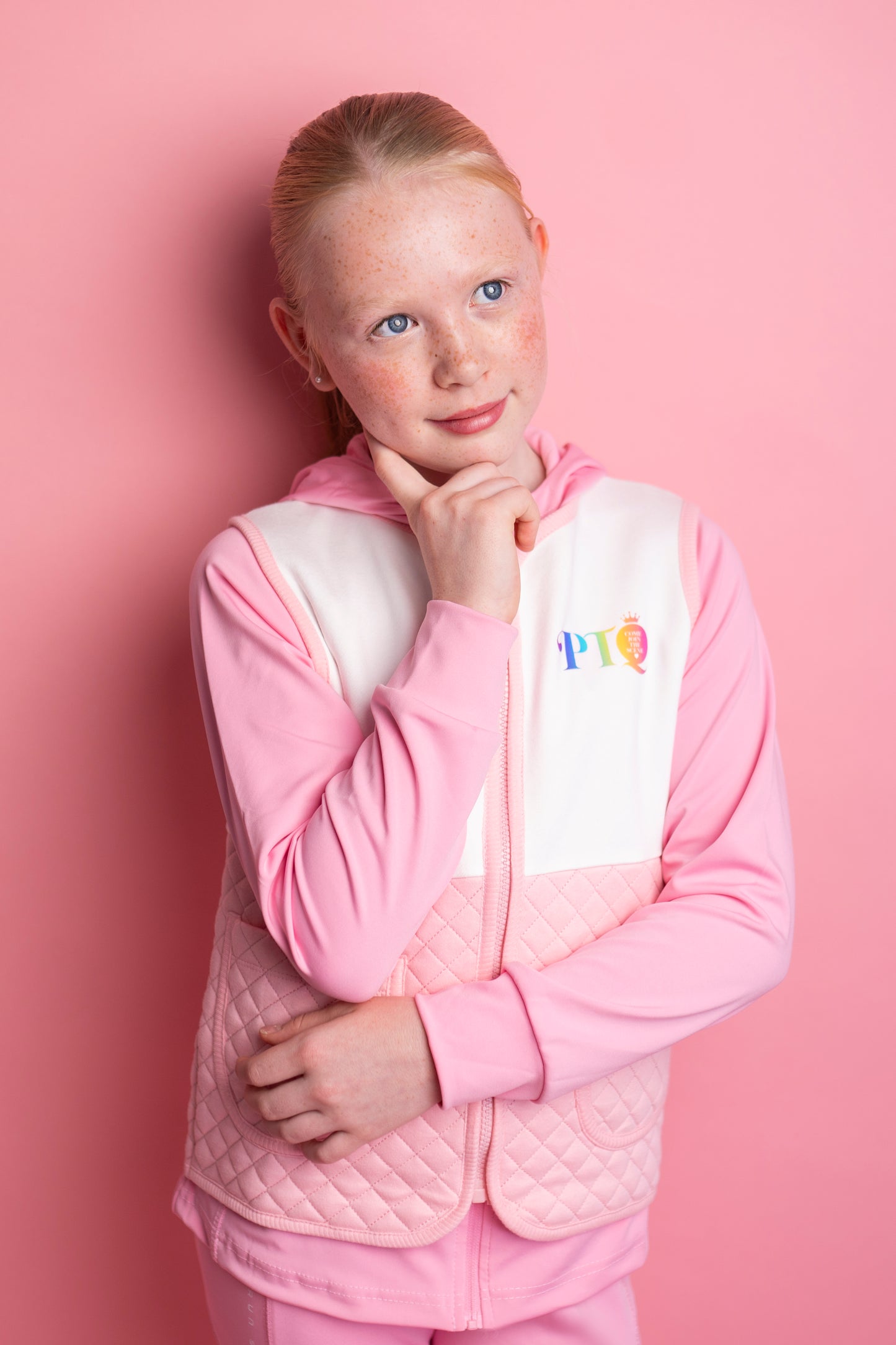 Pink Activewear Two Piece Set