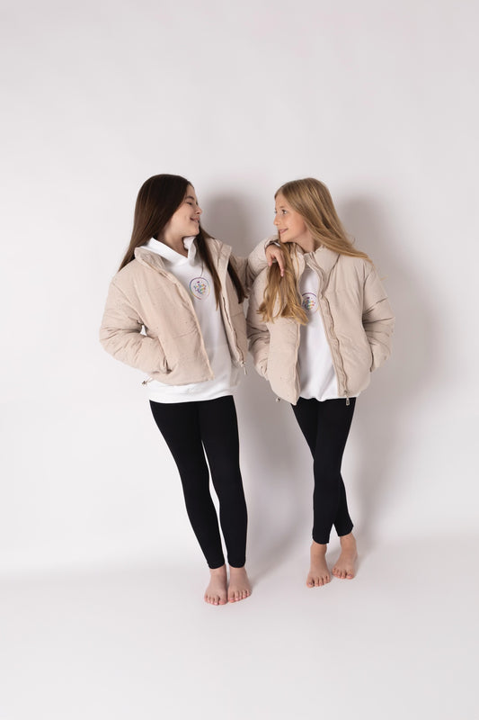 The Jewel Cropped Puffer Jacket