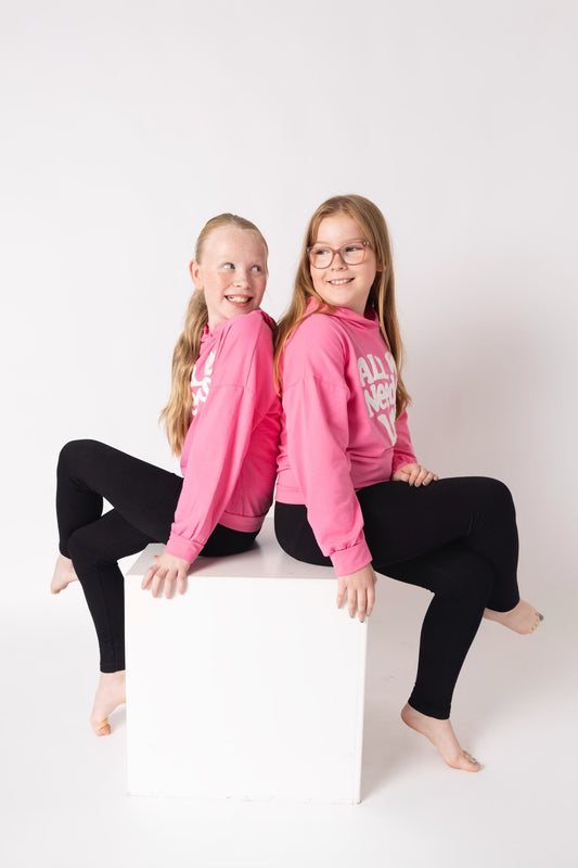 All We Need is Love Pink Hoodie